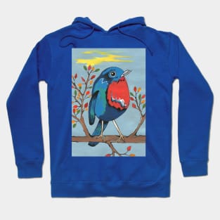 FUNNY Bird Painting Hoodie